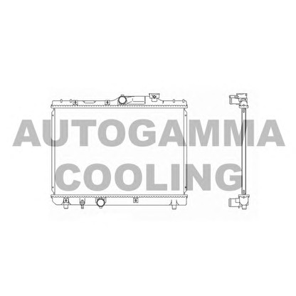 Photo Radiateur, refroidissement du moteur AUTOGAMMA 103626