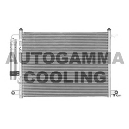 Photo Condenser, air conditioning AUTOGAMMA 103649