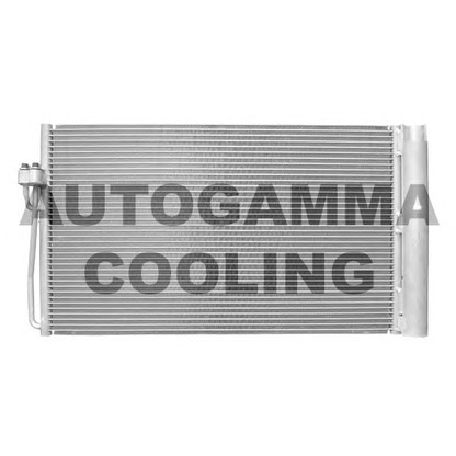 Photo Condenser, air conditioning AUTOGAMMA 103656