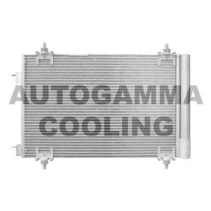 Photo Condenser, air conditioning AUTOGAMMA 103673