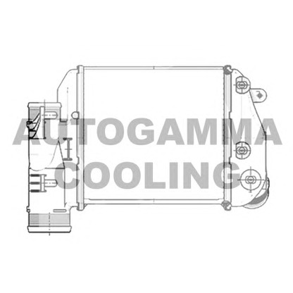 Photo Intercooler, échangeur AUTOGAMMA 103767