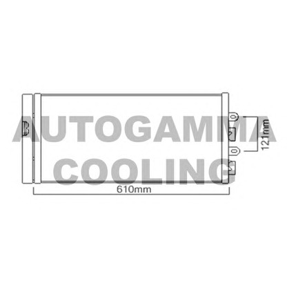 Foto Condensatore, Climatizzatore AUTOGAMMA 103775