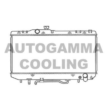 Photo Radiateur, refroidissement du moteur AUTOGAMMA 103783