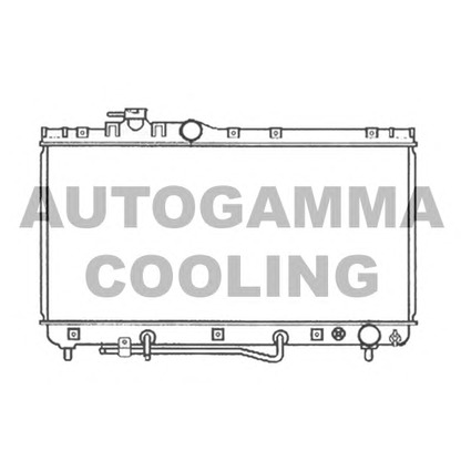 Foto Kühler, Motorkühlung AUTOGAMMA 103785