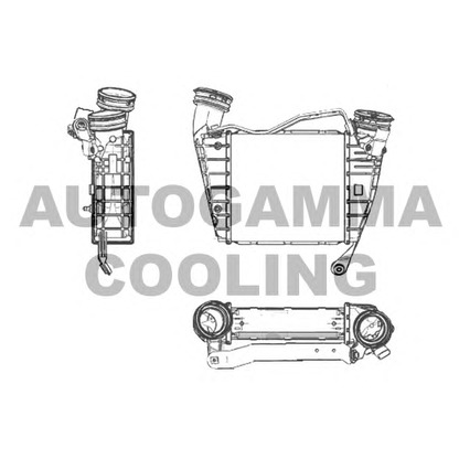 Photo Intercooler, charger AUTOGAMMA 103794