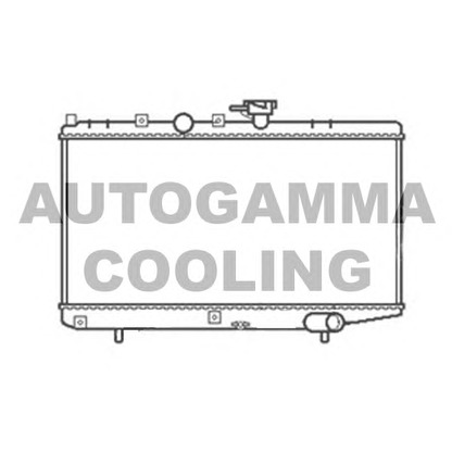Zdjęcie Chłodnica, układ chłodzenia silnika AUTOGAMMA 103817