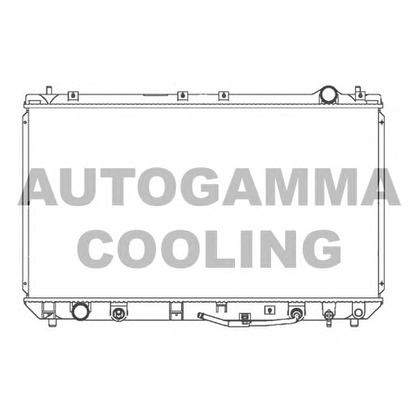 Photo Radiateur, refroidissement du moteur AUTOGAMMA 103851