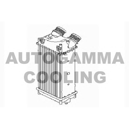 Photo Intercooler, échangeur AUTOGAMMA 103862