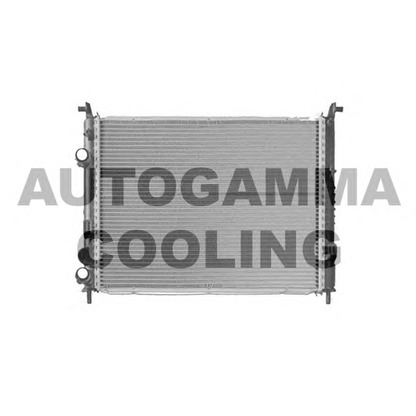 Photo Radiator, engine cooling AUTOGAMMA 103917