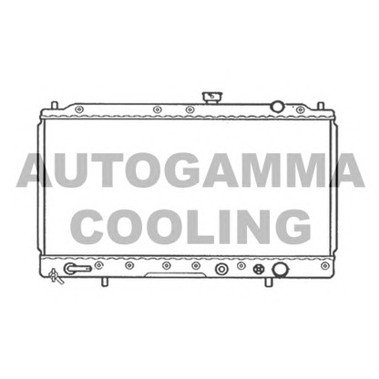 Photo Radiateur, refroidissement du moteur AUTOGAMMA 103959