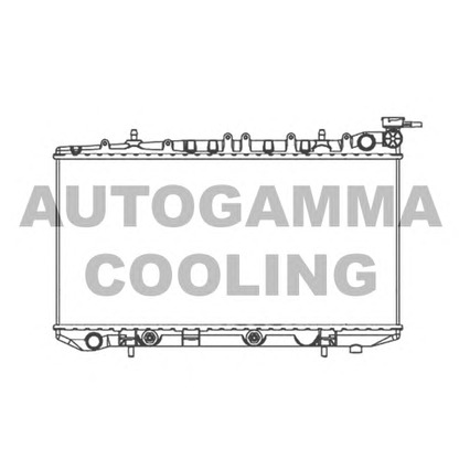 Zdjęcie Chłodnica, układ chłodzenia silnika AUTOGAMMA 103973
