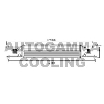 Foto Intercooler AUTOGAMMA 103991