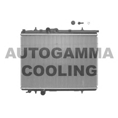 Photo Radiator, engine cooling AUTOGAMMA 103997