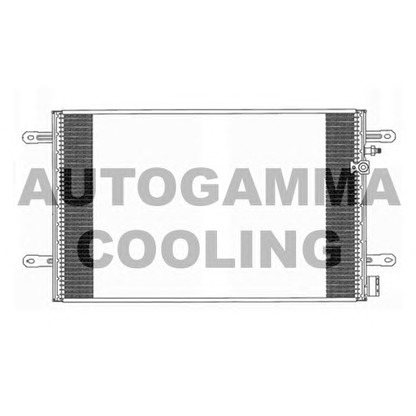 Foto Condensador, aire acondicionado AUTOGAMMA 104007