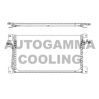 Photo Condenseur, climatisation AUTOGAMMA 104019