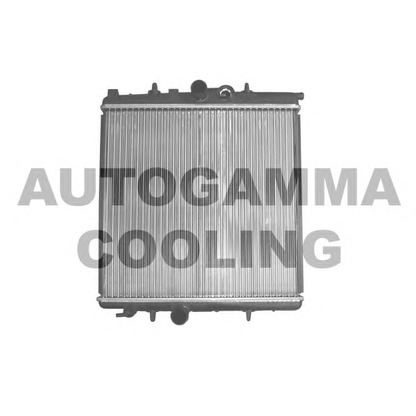 Photo Radiator, engine cooling AUTOGAMMA 104051