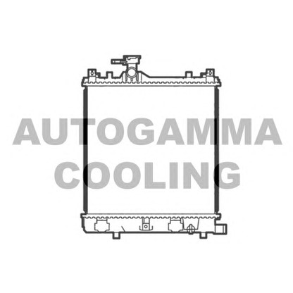 Photo Radiateur, refroidissement du moteur AUTOGAMMA 104132