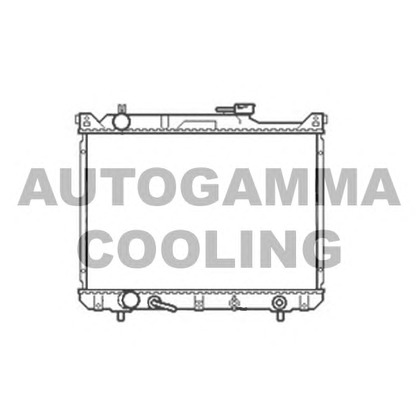 Photo Radiateur, refroidissement du moteur AUTOGAMMA 104191