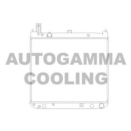 Zdjęcie Chłodnica, układ chłodzenia silnika AUTOGAMMA 104195