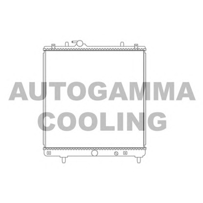 Photo Radiateur, refroidissement du moteur AUTOGAMMA 104549