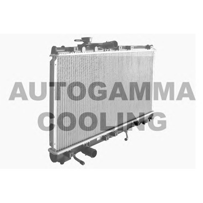 Foto Radiador, refrigeración del motor AUTOGAMMA 104552