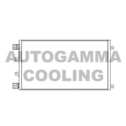 Photo Condenser, air conditioning AUTOGAMMA 104579