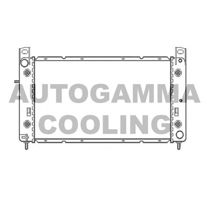 Photo Radiateur, refroidissement du moteur AUTOGAMMA 104593