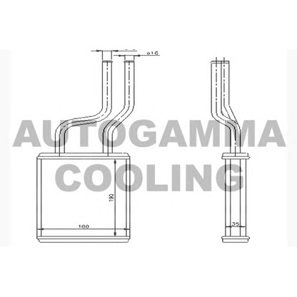 Photo Système de chauffage AUTOGAMMA 104608