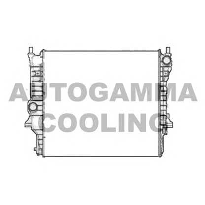 Foto Radiatore, Raffreddamento motore AUTOGAMMA 104649