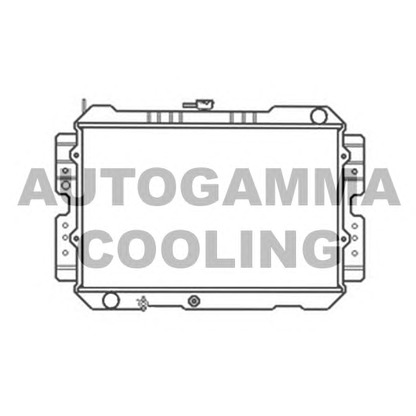 Photo Radiateur, refroidissement du moteur AUTOGAMMA 104681