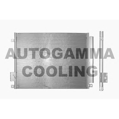 Photo Condenser, air conditioning AUTOGAMMA 104776
