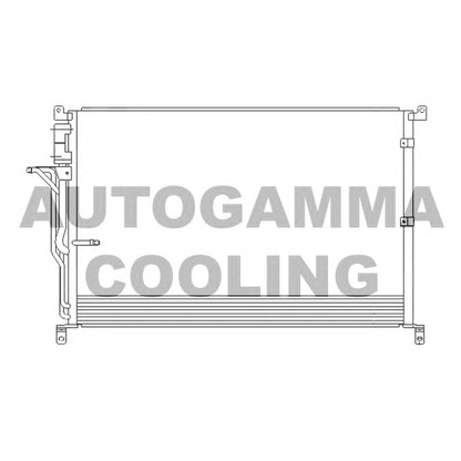 Photo Condenser, air conditioning AUTOGAMMA 104945