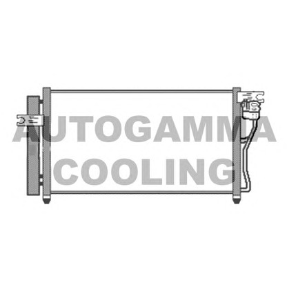 Фото Конденсатор, кондиционер AUTOGAMMA 105073