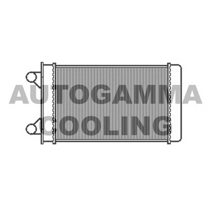 Photo Heat Exchanger, interior heating AUTOGAMMA 105122