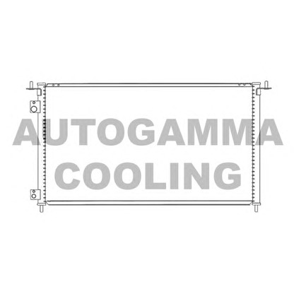 Photo Condenser, air conditioning AUTOGAMMA 105149