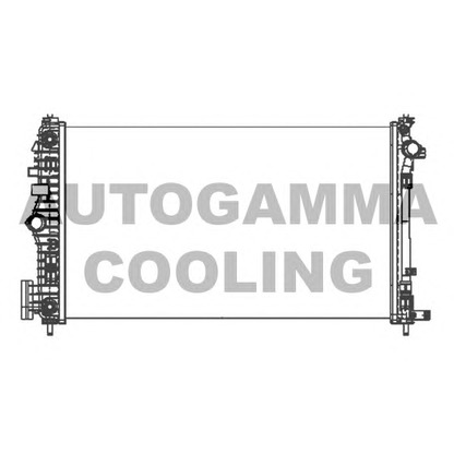 Photo Radiateur, refroidissement du moteur AUTOGAMMA 105321