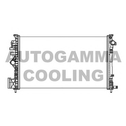Photo Radiateur, refroidissement du moteur AUTOGAMMA 105322