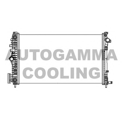 Photo Radiateur, refroidissement du moteur AUTOGAMMA 105323