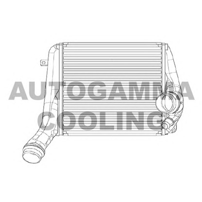 Photo Intercooler, charger AUTOGAMMA 105377