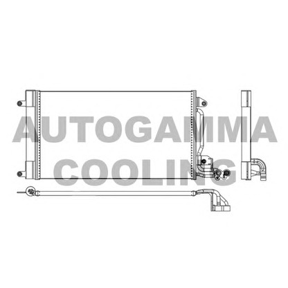 Foto Condensatore, Climatizzatore AUTOGAMMA 105463