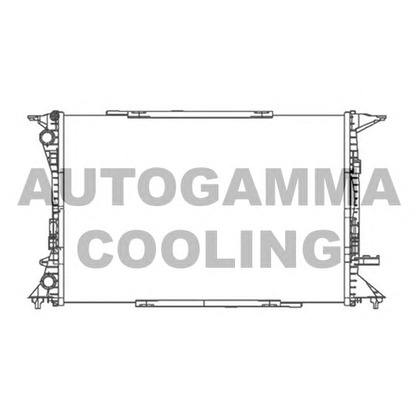 Foto Kühler, Motorkühlung AUTOGAMMA 105612