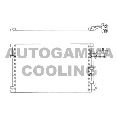 Foto Condensatore, Climatizzatore AUTOGAMMA 105650