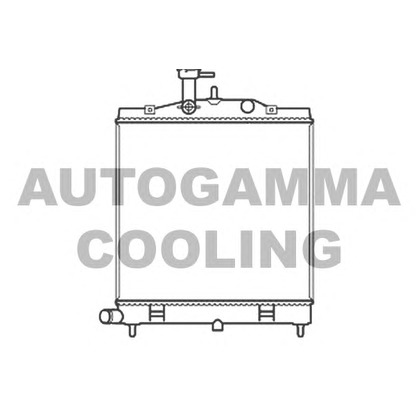 Foto Radiatore, Raffreddamento motore AUTOGAMMA 105871