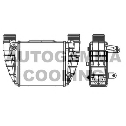 Foto Ladeluftkühler AUTOGAMMA 105886