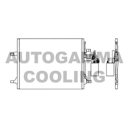 Foto Kondensator, Klimaanlage AUTOGAMMA 105958