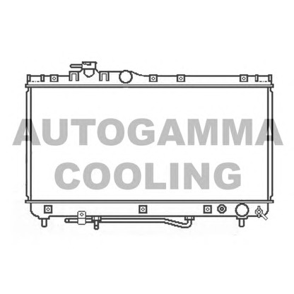 Foto Kühler, Motorkühlung AUTOGAMMA 107055