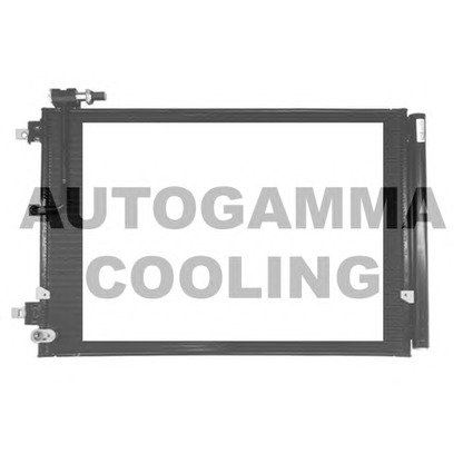 Photo Condenser, air conditioning AUTOGAMMA 107082