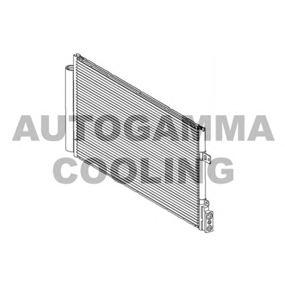 Photo Condenser, air conditioning AUTOGAMMA 107085