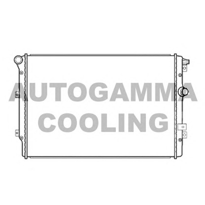 Zdjęcie Chłodnica, układ chłodzenia silnika AUTOGAMMA 107117