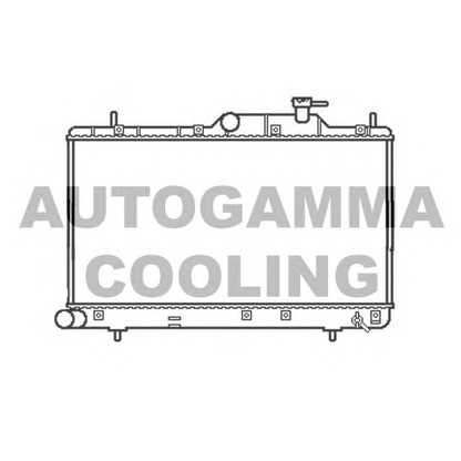 Photo Radiateur, refroidissement du moteur AUTOGAMMA 107249